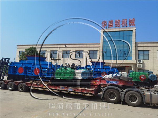 两台1810型液压对辊凯发旗舰厅官网一起发往河北秦皇岛
